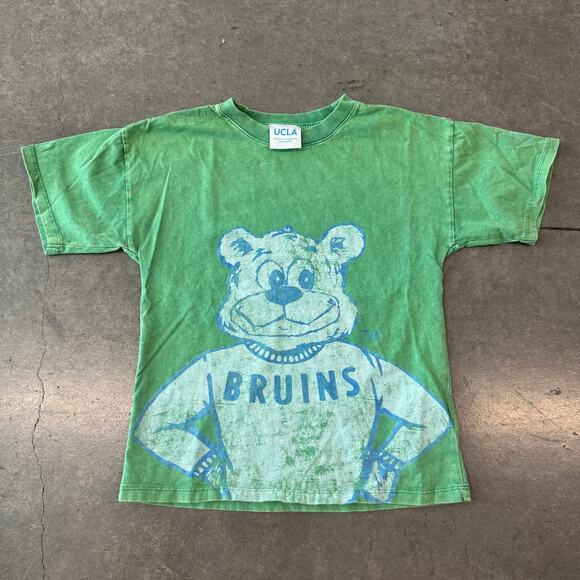 Vintage Other - Vintage Y2K UCLA Bruins Short Sleeve Graphic Tee Youth Kids 6 Green Blue